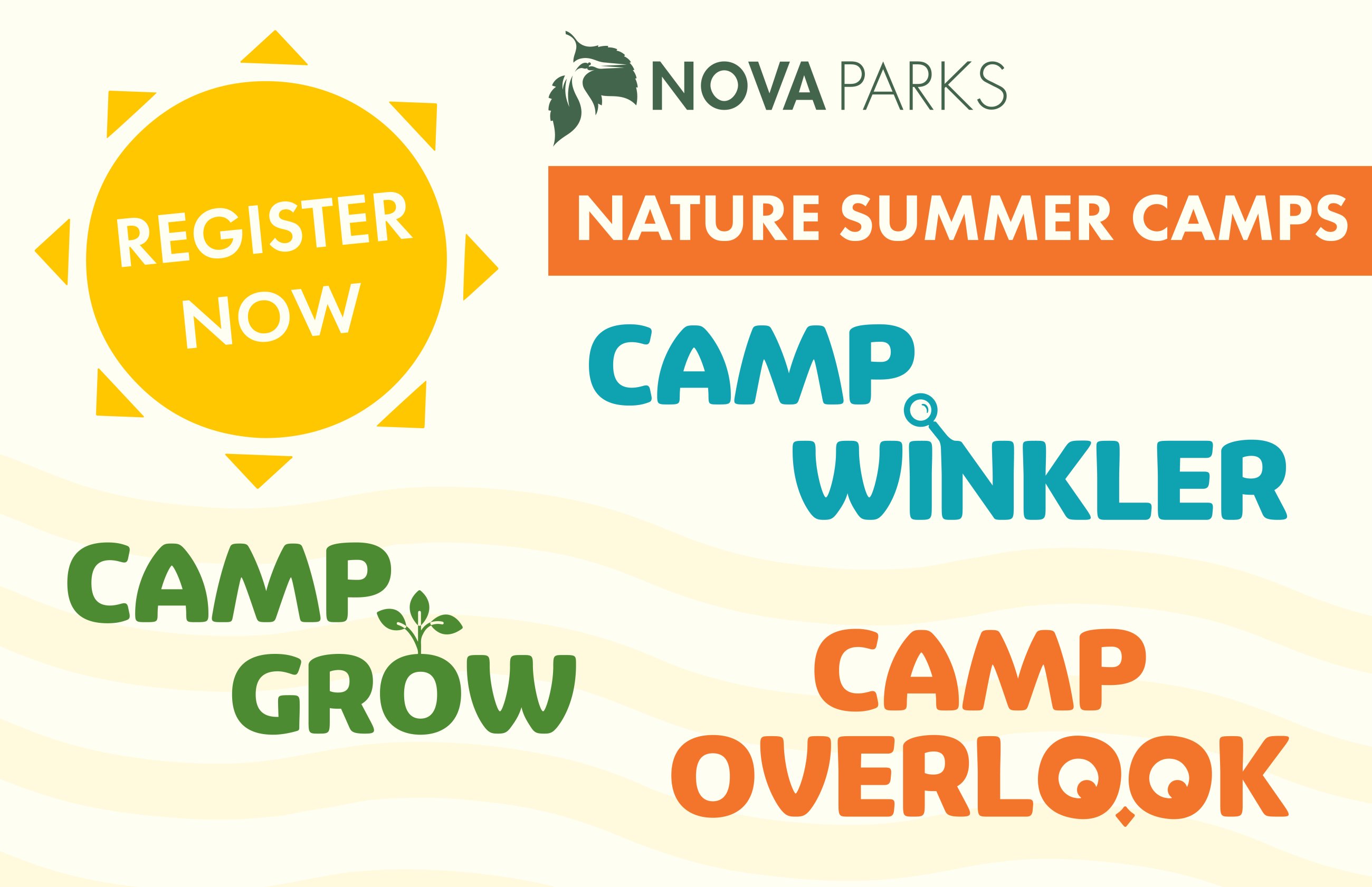 Register Now for Nature Summer Camps! NOVA Parks