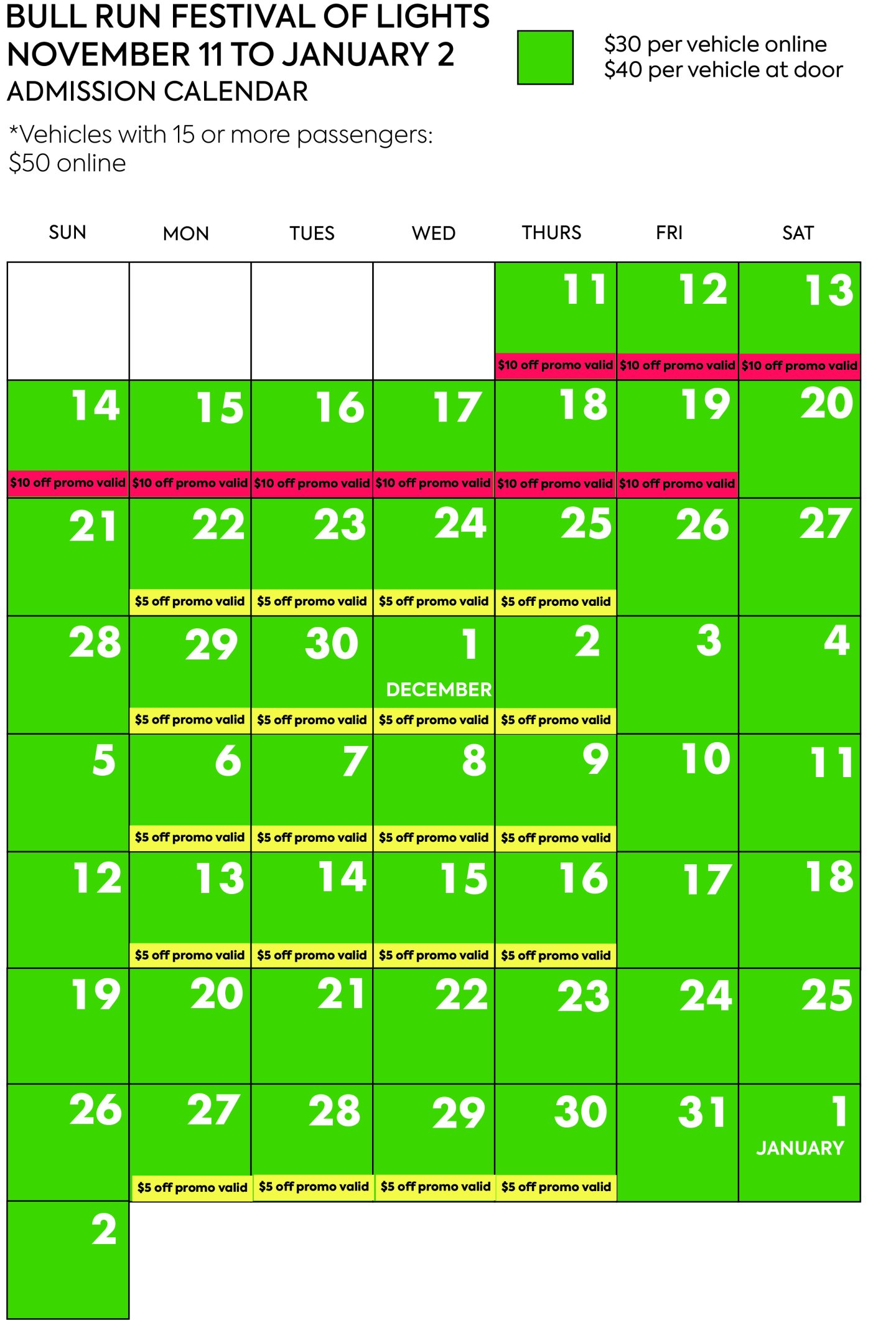 fol calendar