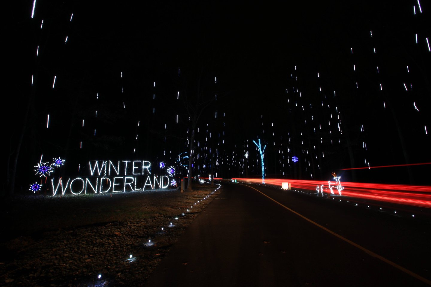 festival of lights display