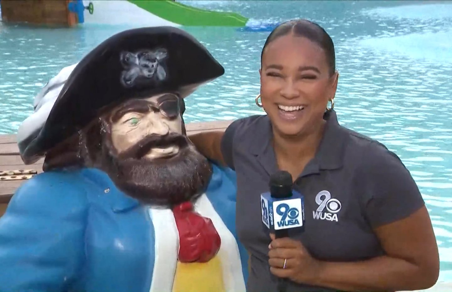 WUSA9 Beat the Heat at Waterparks