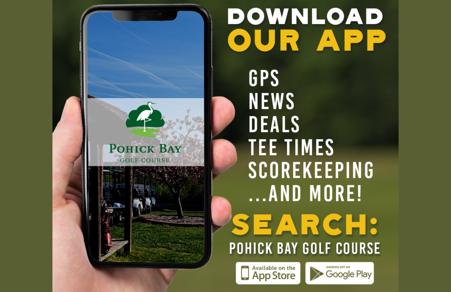 Pohick Bay Golf Course App