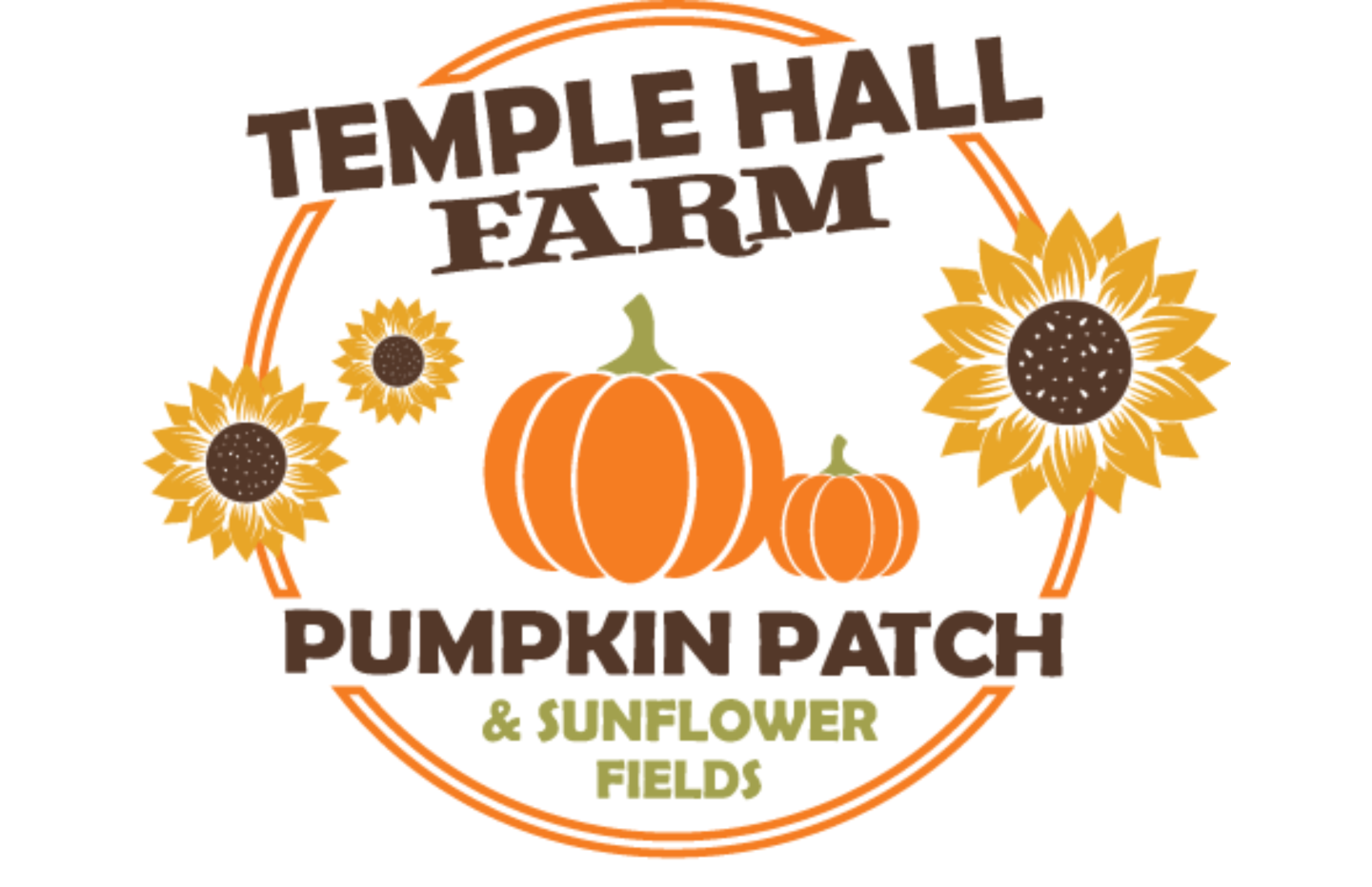 Temple Hall Farm Pumpkin Patch Logo