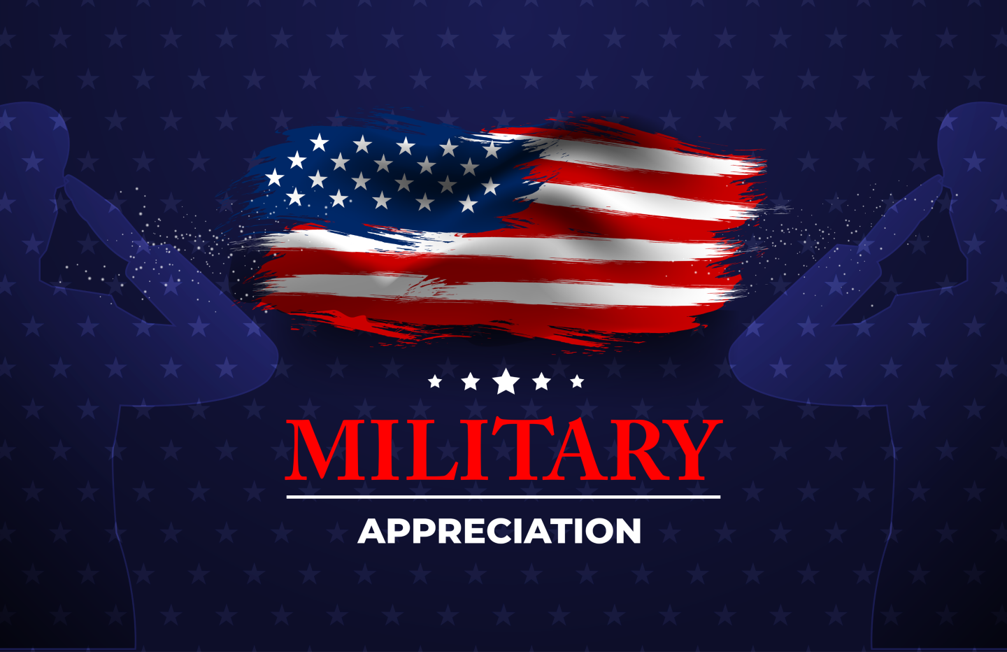 Military Appreciation Night at Winter Walk of Lights