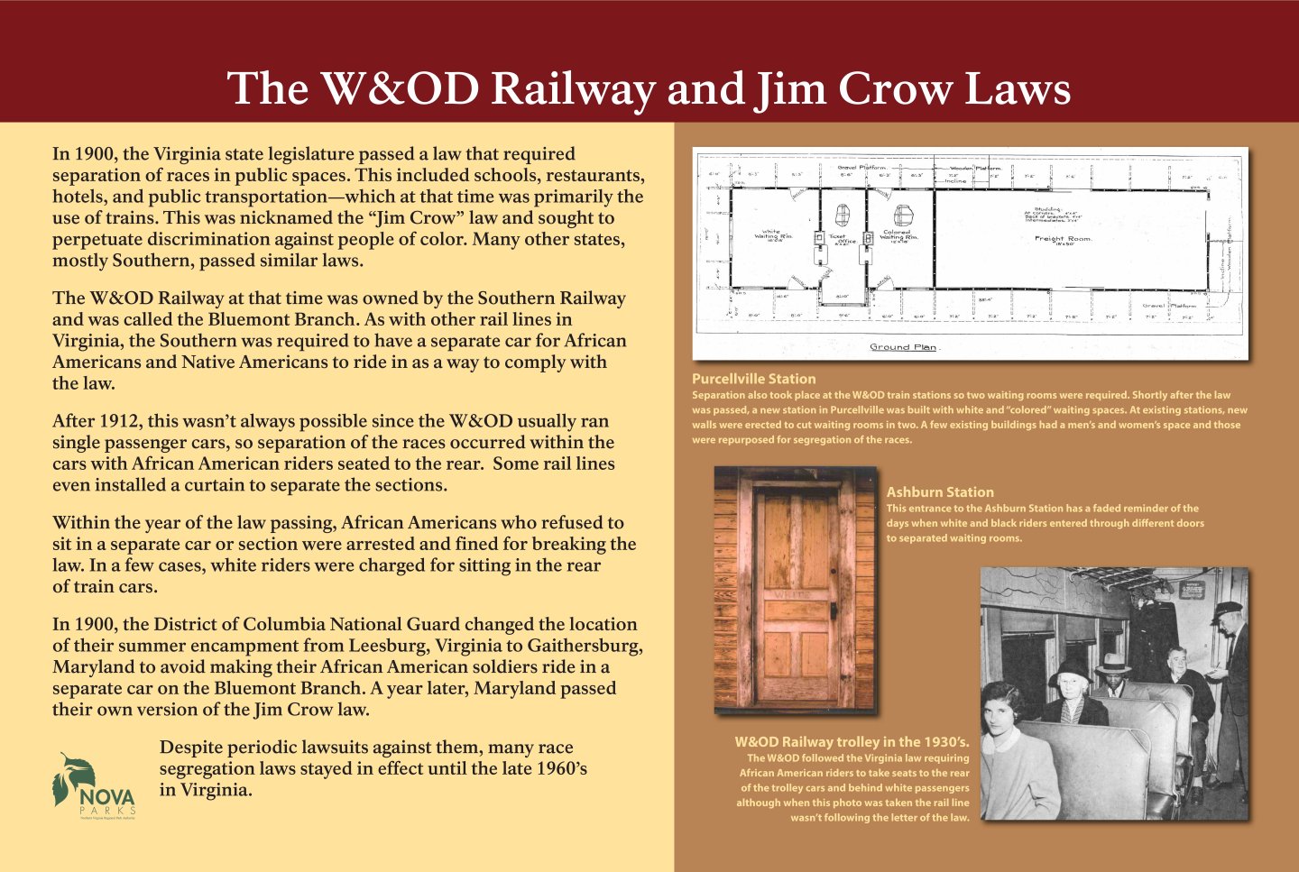 The W&OD Railway and Jim Crow Laws