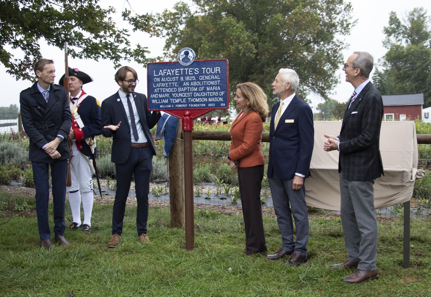 Lafayette Unveiling