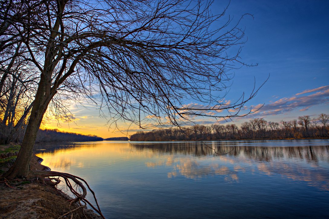 Sunset on the Potomac River at Algonkian Regional Park