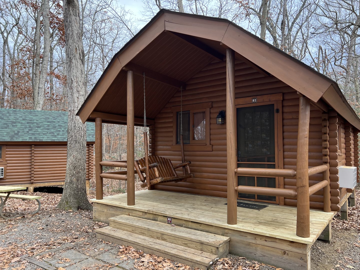 Rustic cabin at Pohick Bay Regional Park