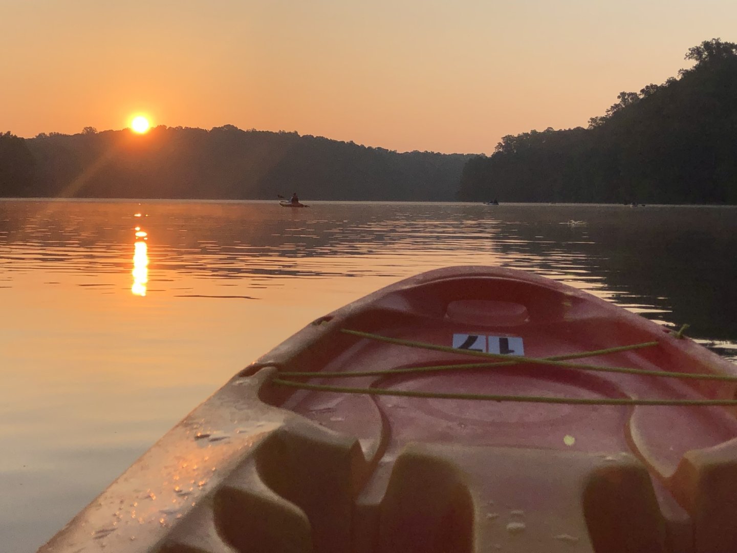 fountainhead sunset