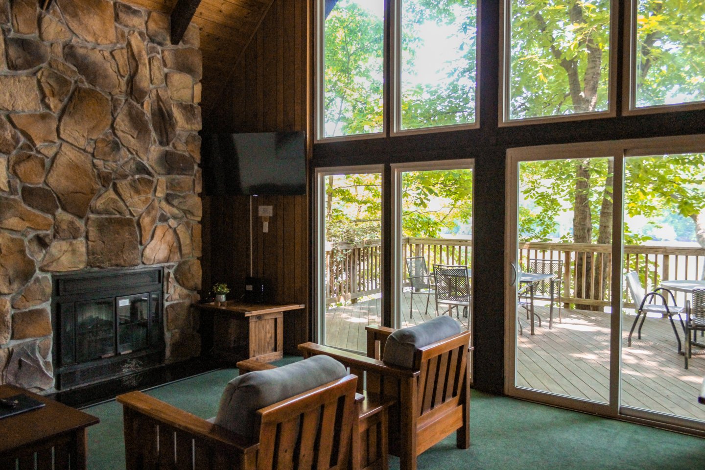 Interior of Riverfront Cottage