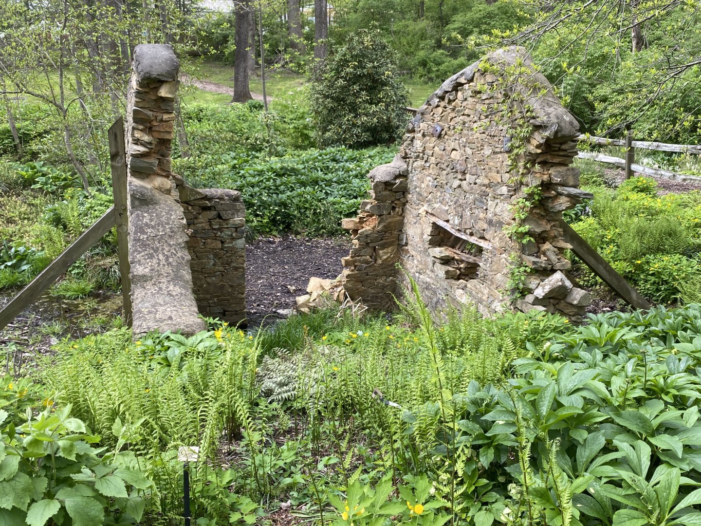Spring House Ruins and Garden