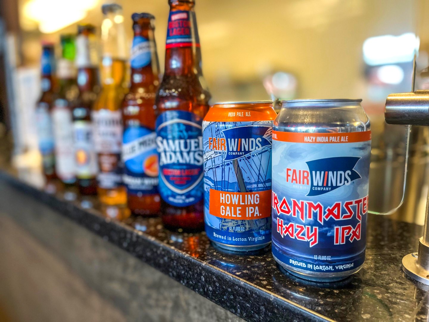 Happy Hour Beer selection at Brickmakers Cafe