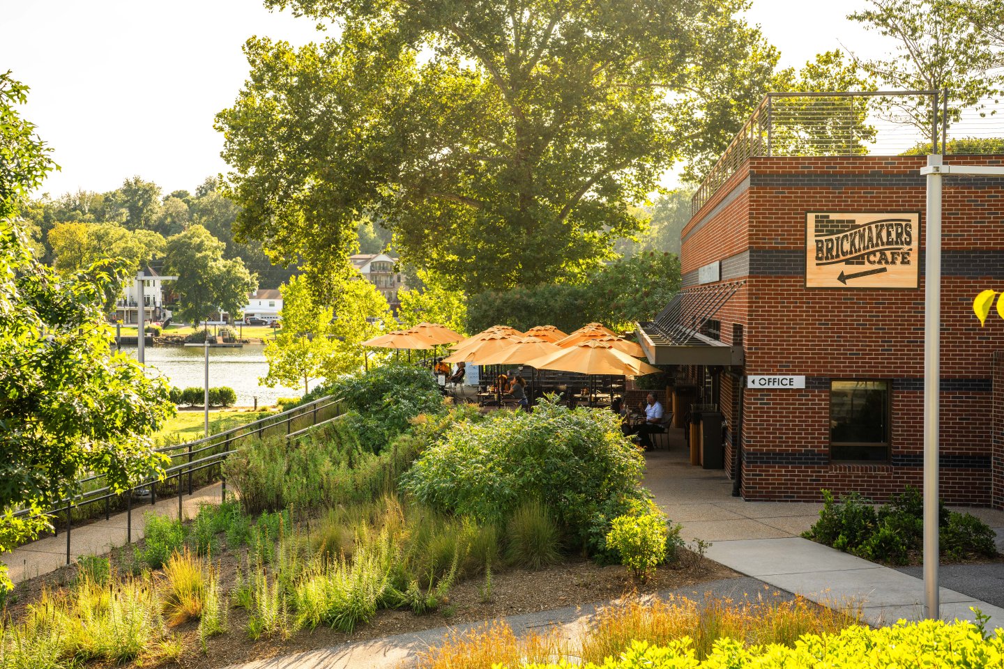 Brickmakers Cafe Building and Patio