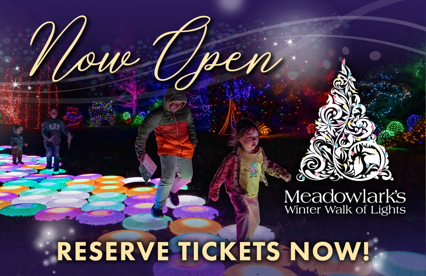 Winter Walk of Lights Is Now Open