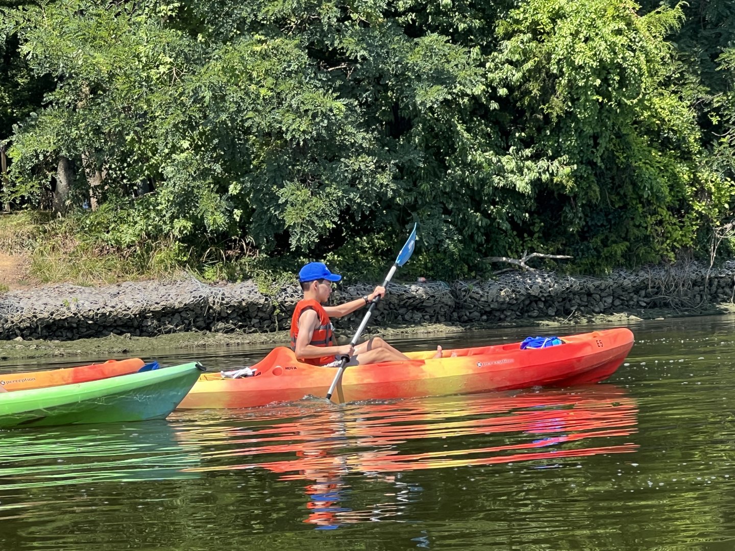 Kayaking at Camp Grow