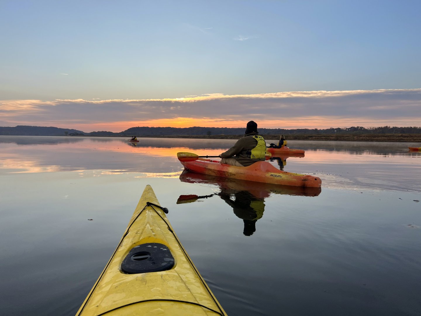 Kayaking on the Potomac River