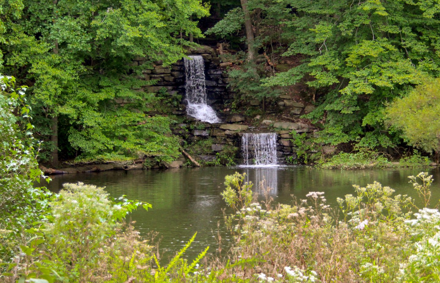 Winkler Botanical Gardens Waterfall