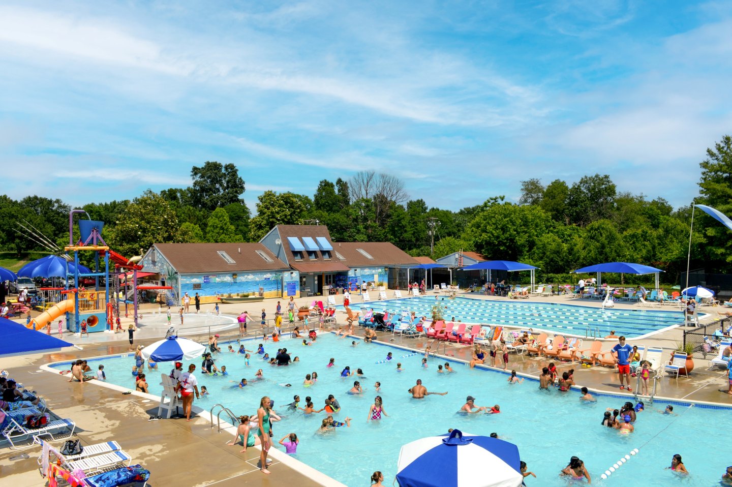 Ocean Dunes Waterpark with many people enjoying a sunny day.