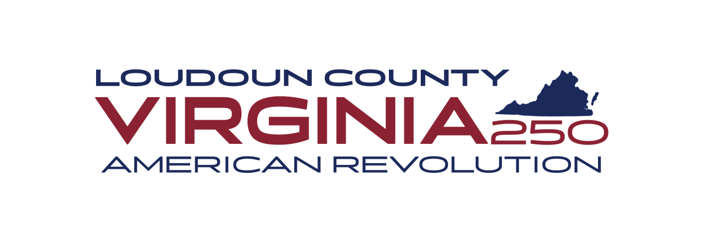 Loudoun County Virginia 250 American Revolution logo.