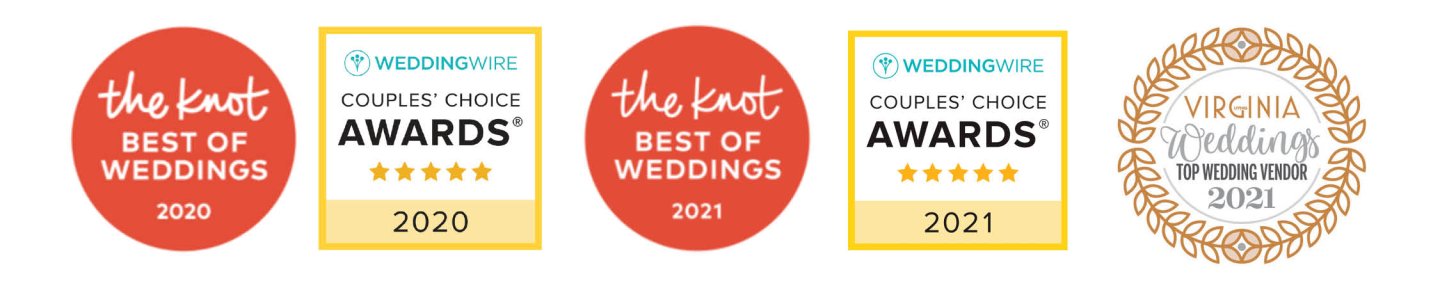 The Knot Best of Weddings badges