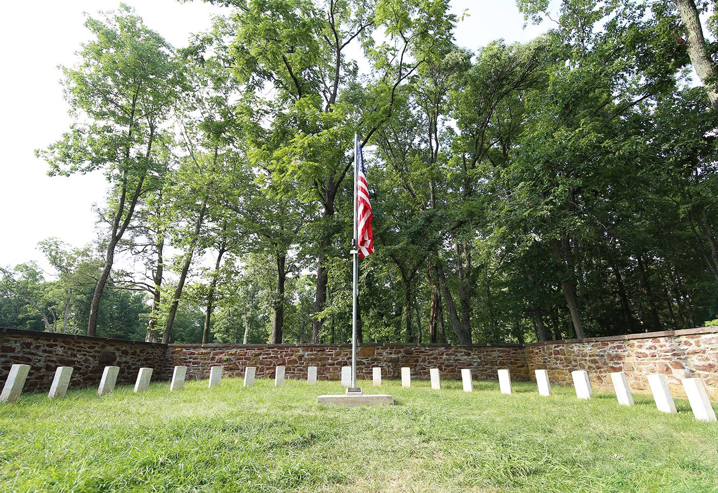 Balls Bluff Battlefield Regional Park, cemetery