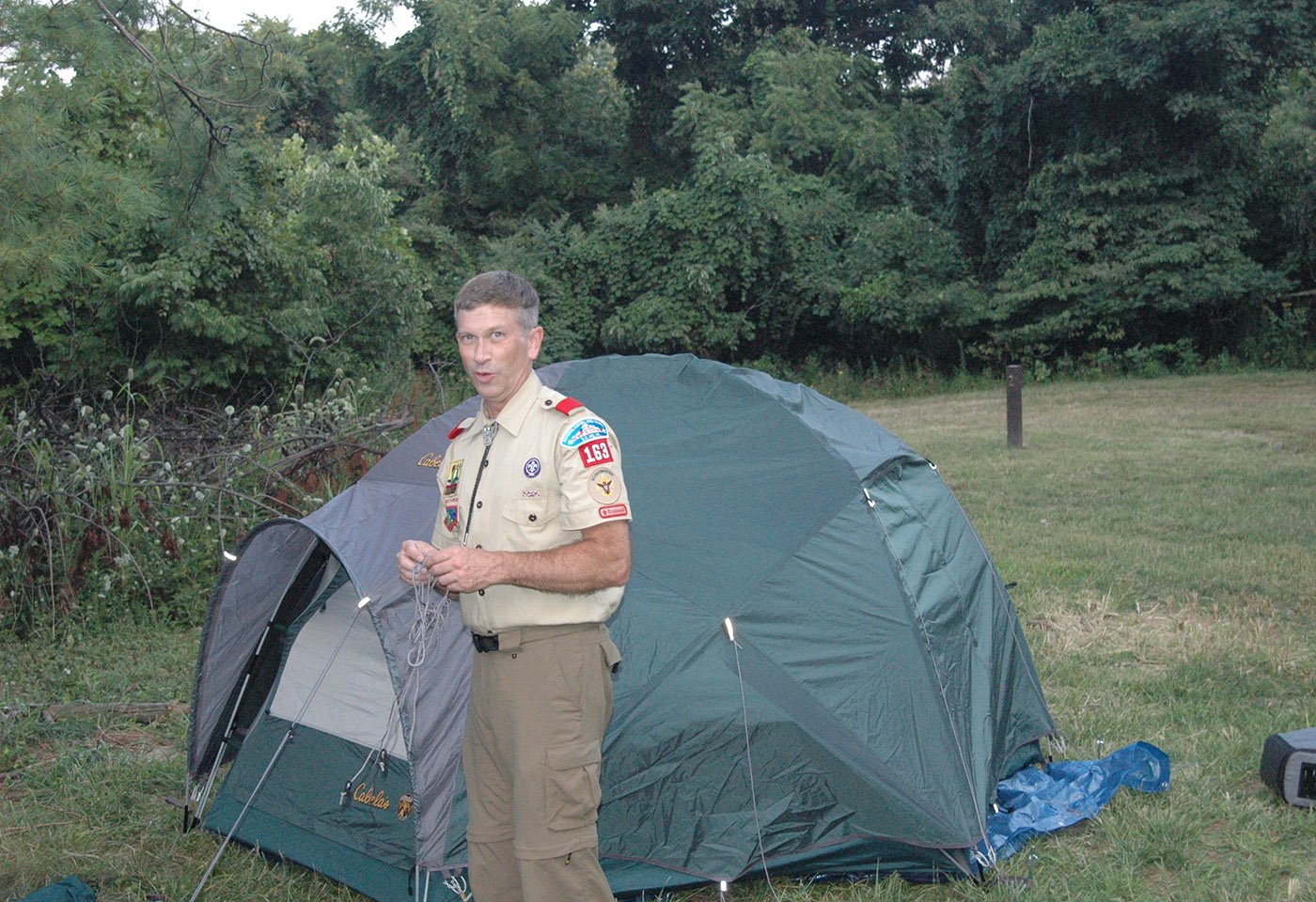 Blue Ridge Campground, campers