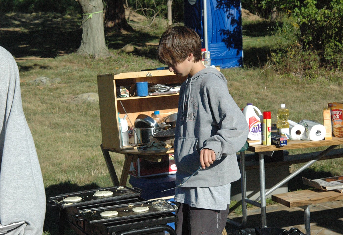 Blue Ridge Campground, campers