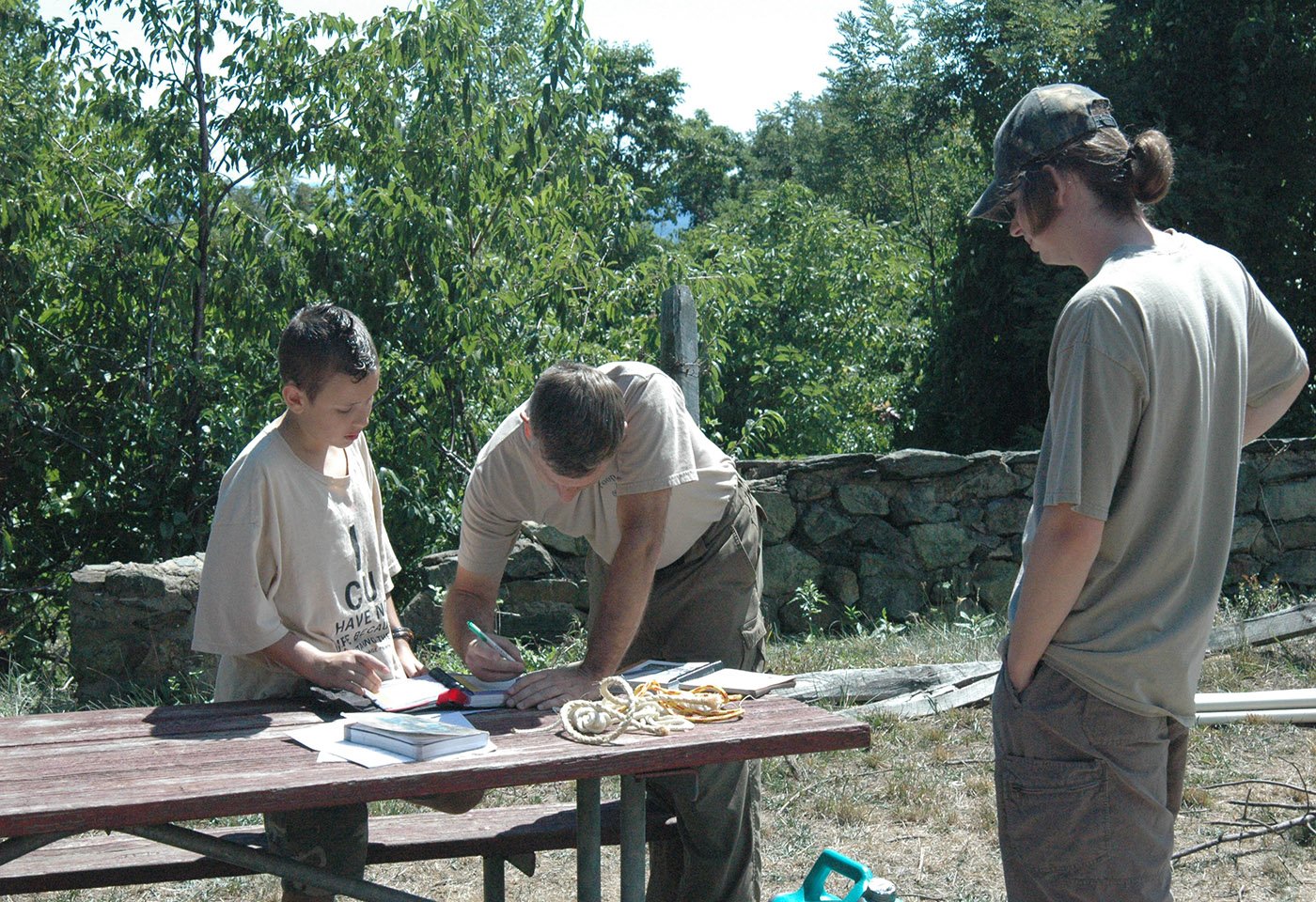 Blue Ridge Campground, campers