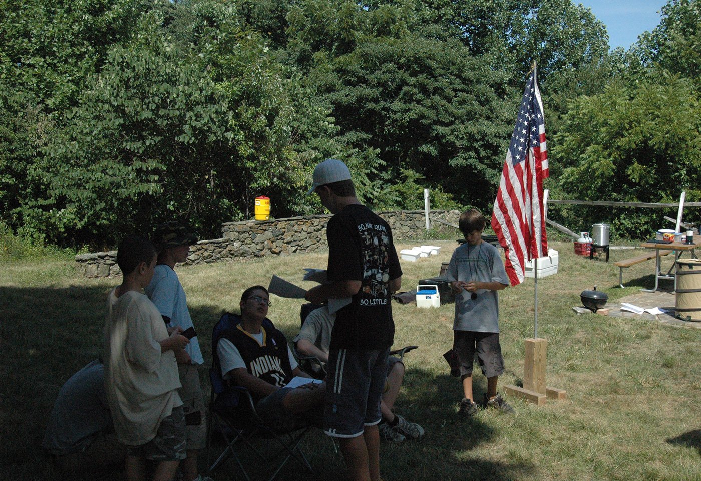 Blue Ridge Campground, campers