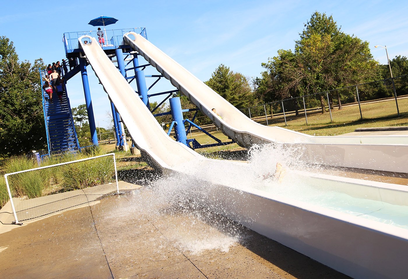 slides at great waves