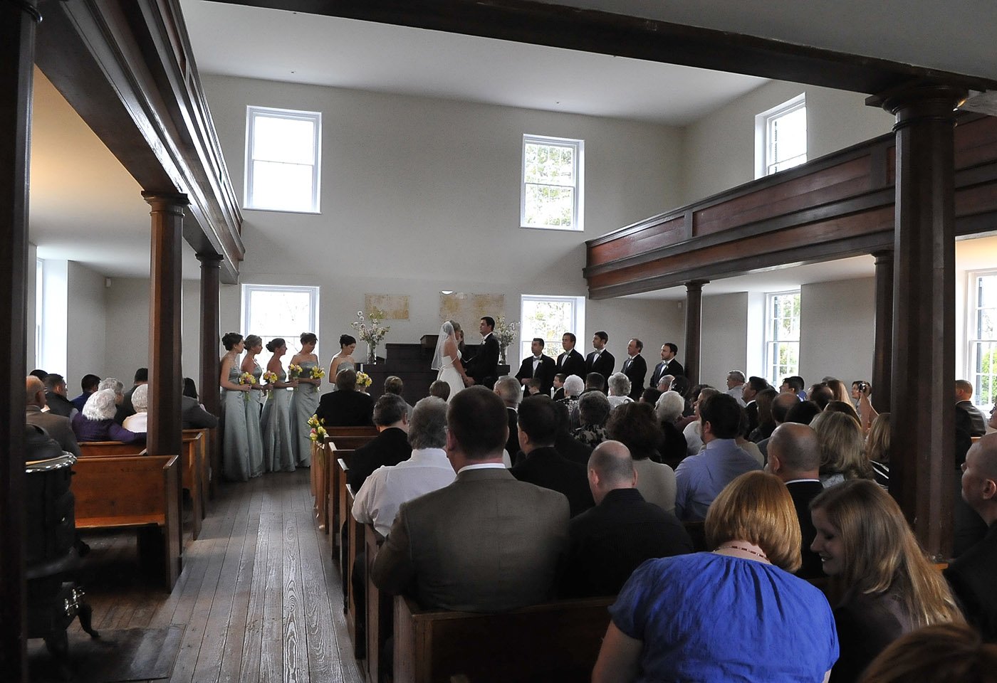 Mt. Zion Church ceremony