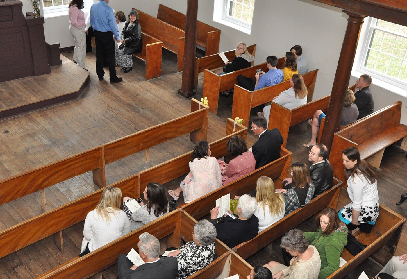 overhead shot of mt zion