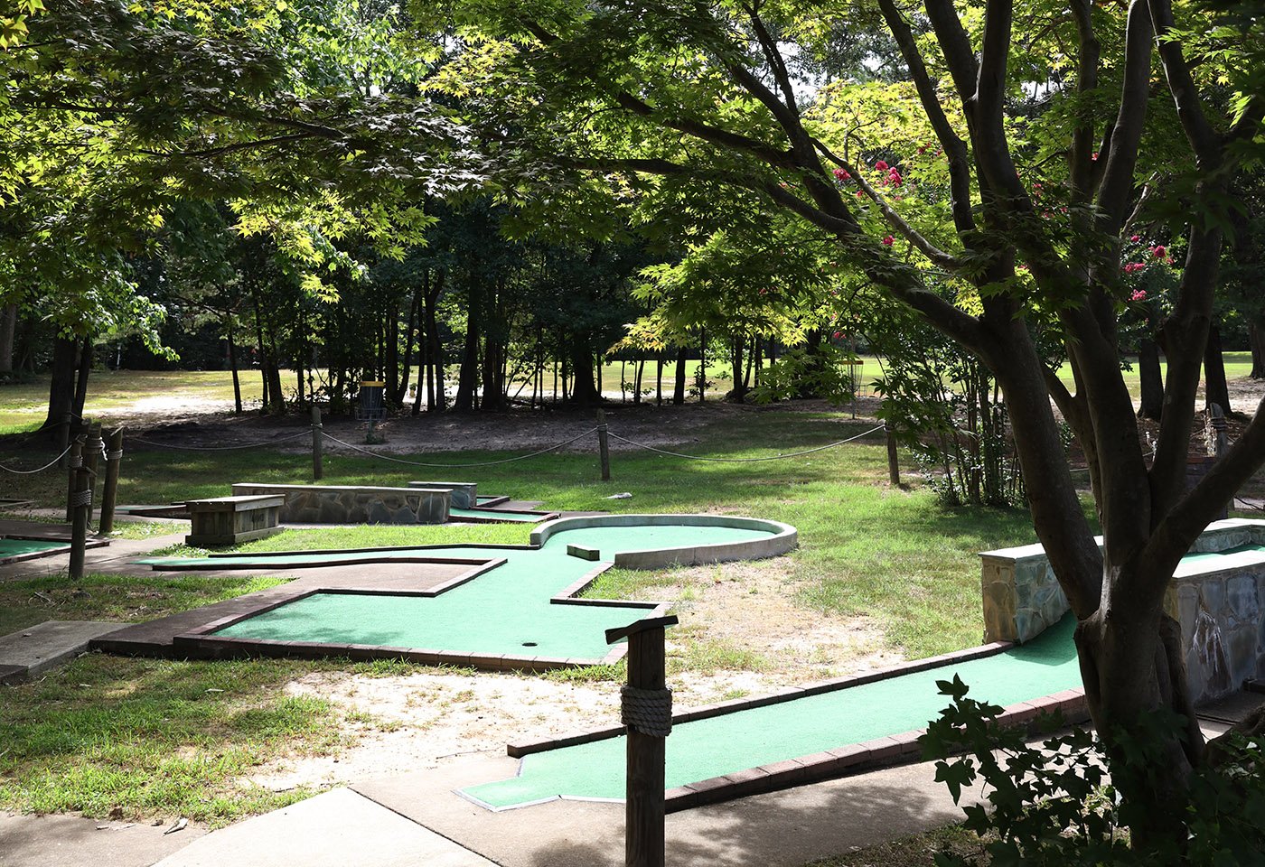 mini golf at pohick bay