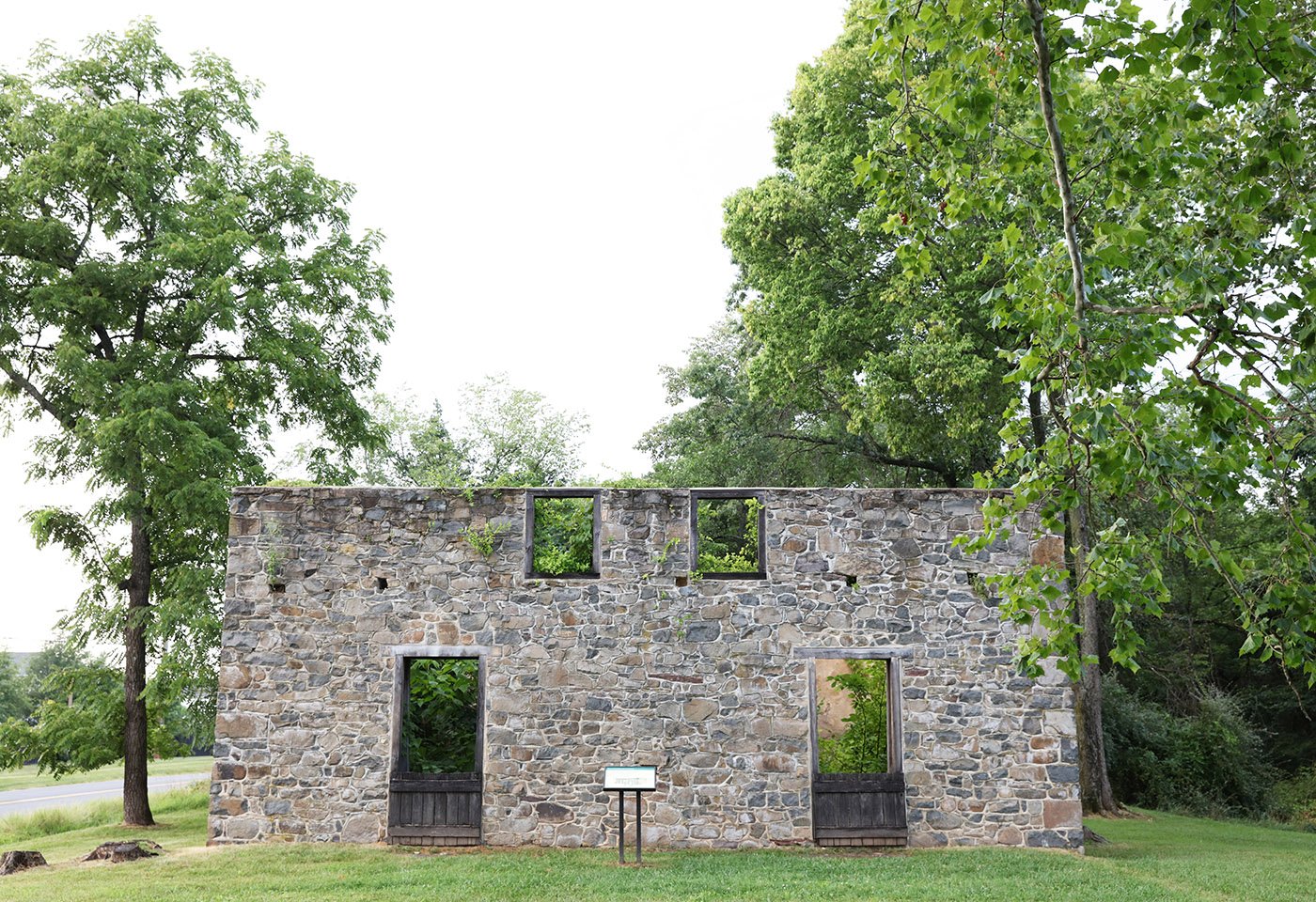 building at red rock