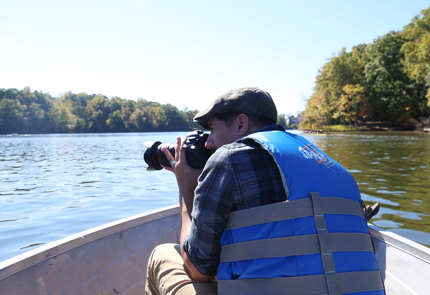 photographer at sandy run