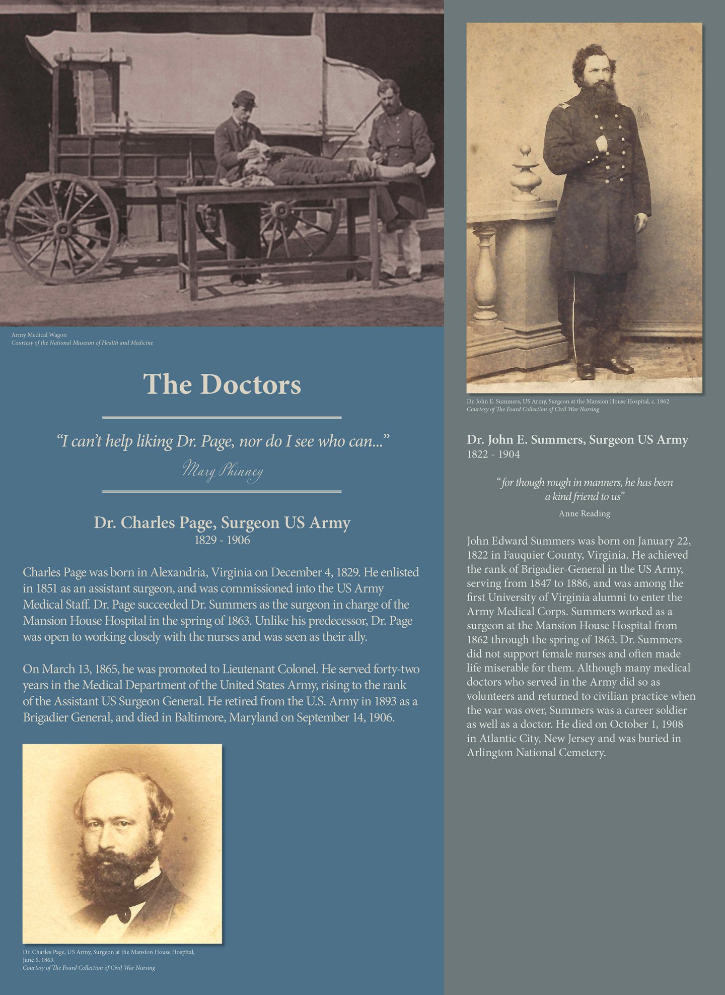 Mercy Street Exhibit - the Doctors 2