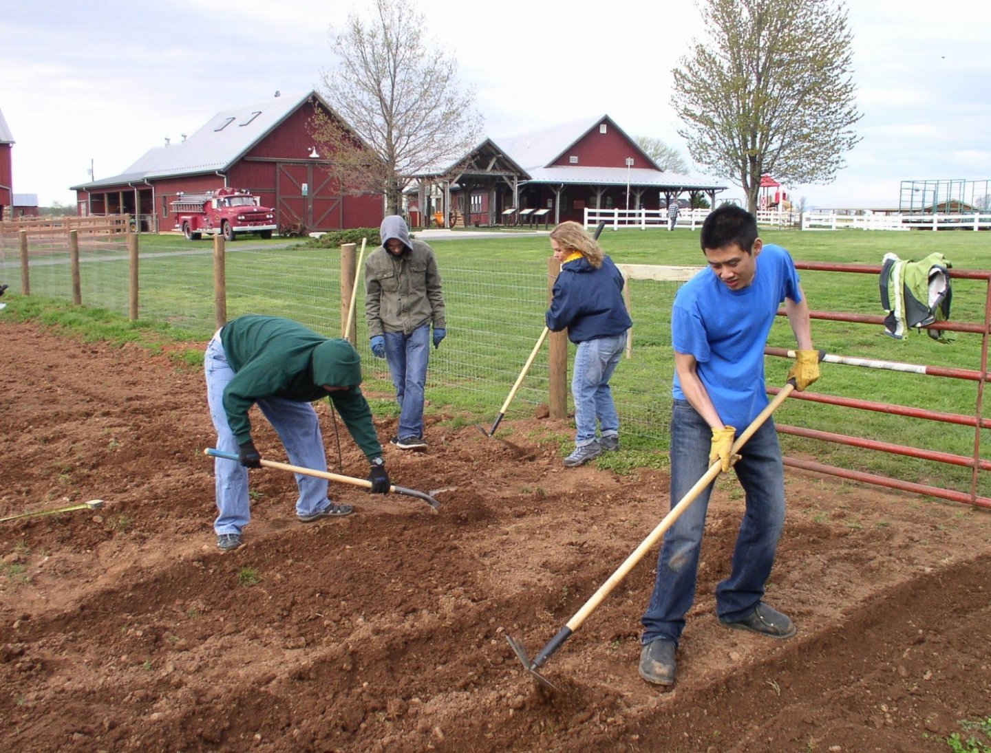gardeners at temple hall