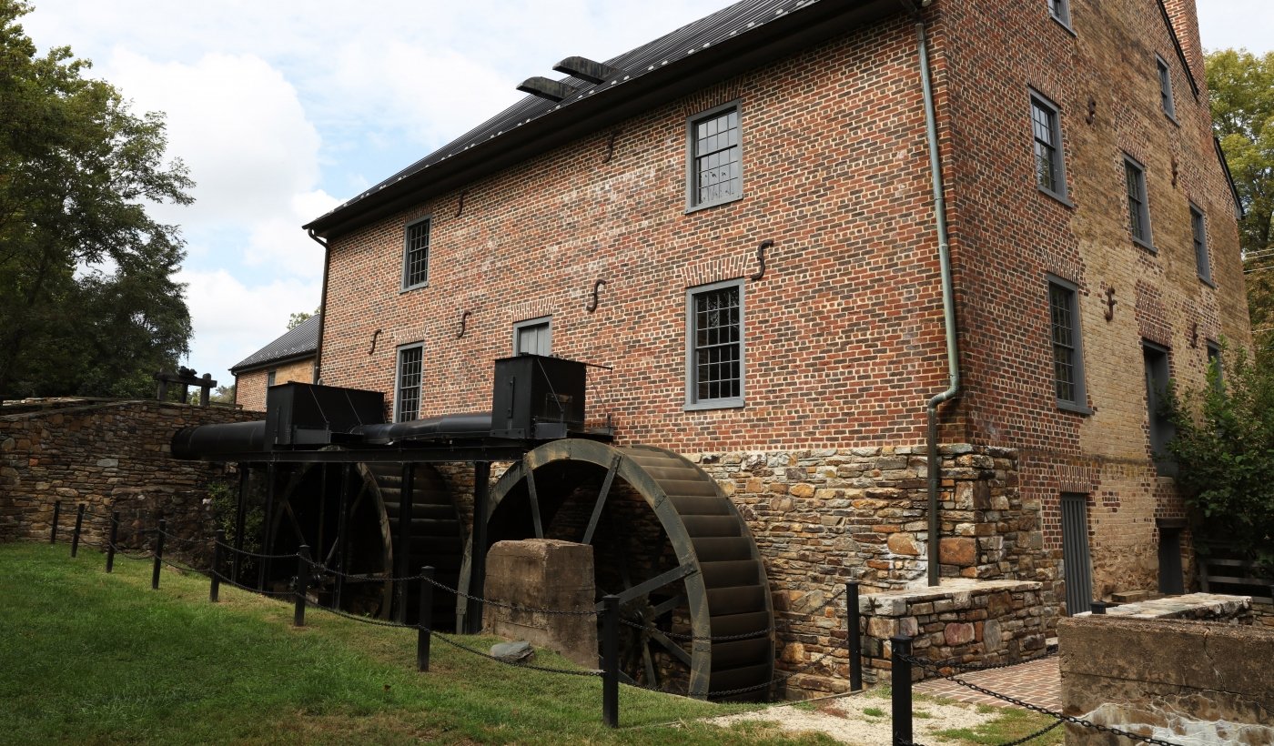 wheel at aldie mill