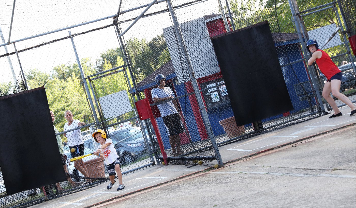 Cameron Run Regional Park batting cages