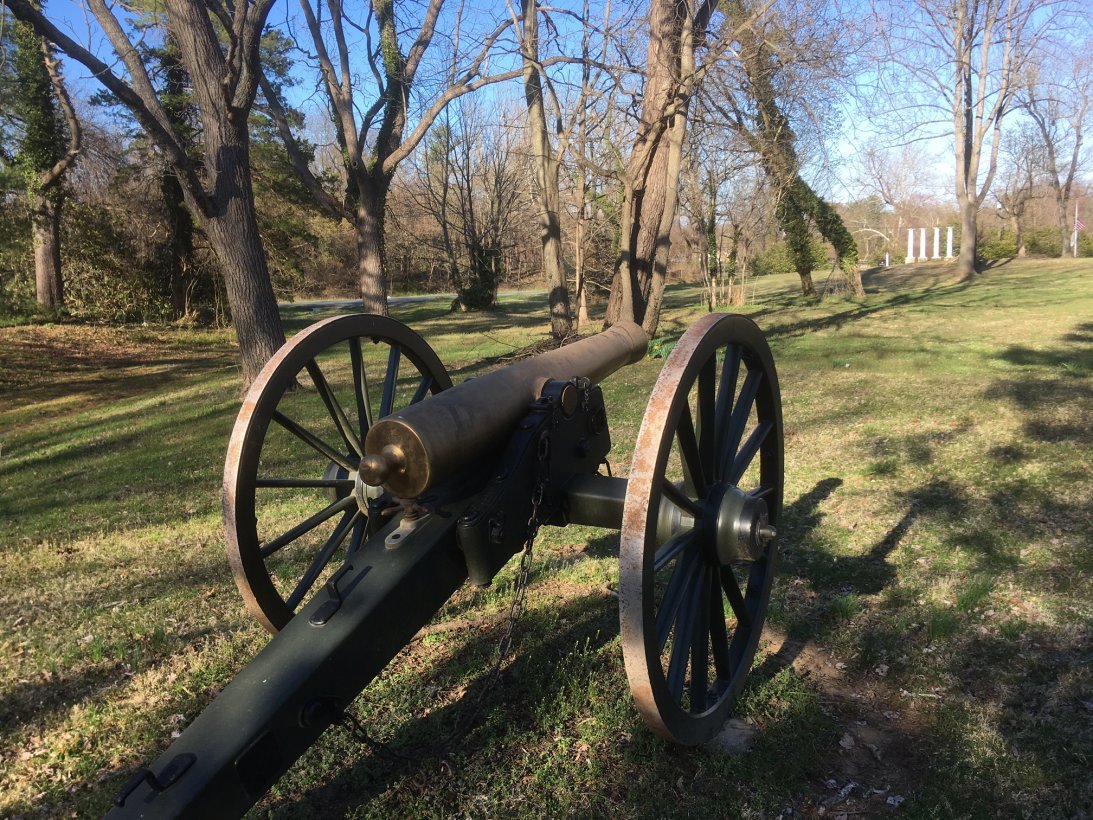 Mt. Defiance Battlefield cannon