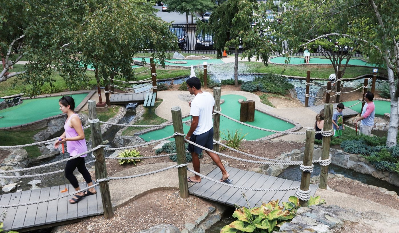 Upton Hill mini golf