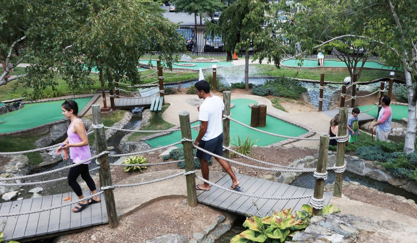 Mini golf course and event center, best kept secret