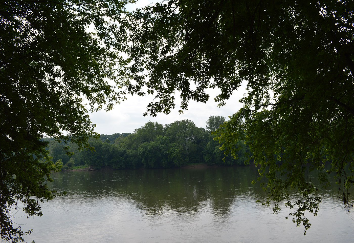 White's Ford water view