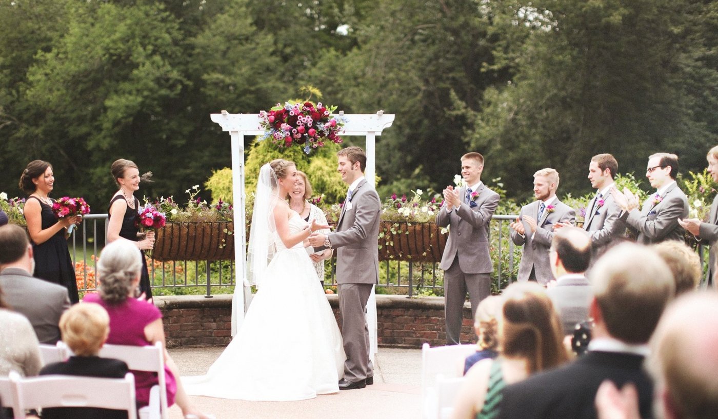 ceremony at atrium
